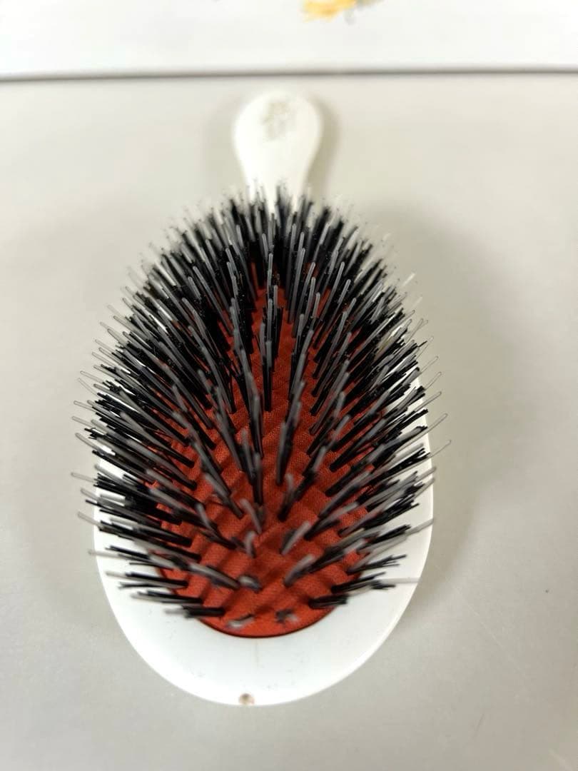 【未使用箱入り】花柄ペイント メイソンピアソン ヘアブラシ イギリス製