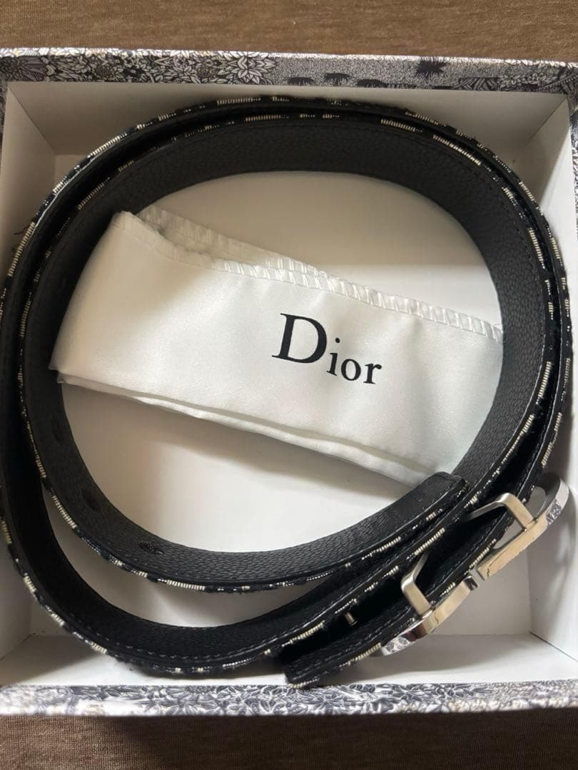 Christian Dior ロゴベルト 全長105cm