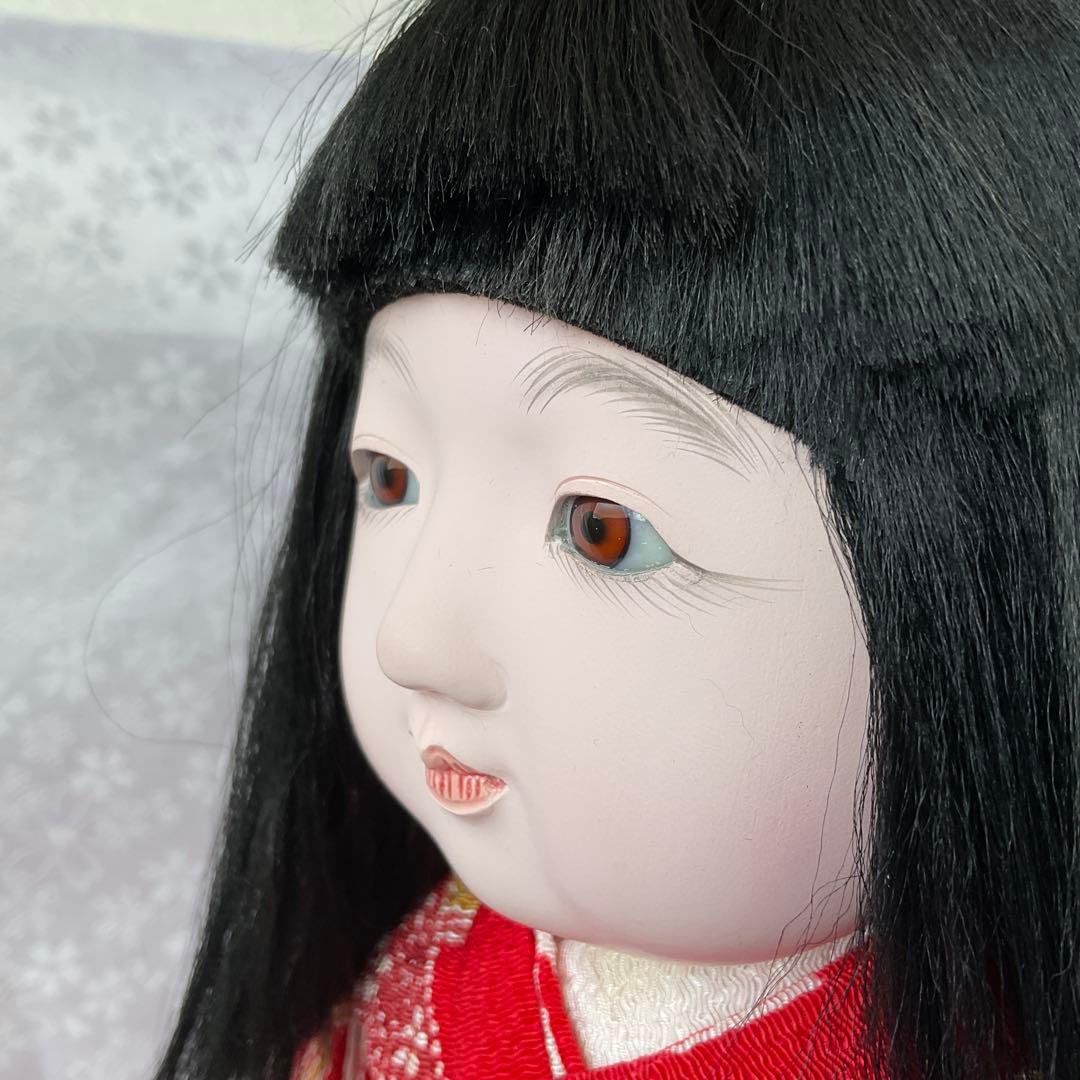 市松人形尺ニ松菊作　お座り着せ替え市松人形12号　昭和市松人形（倉庫保管品）