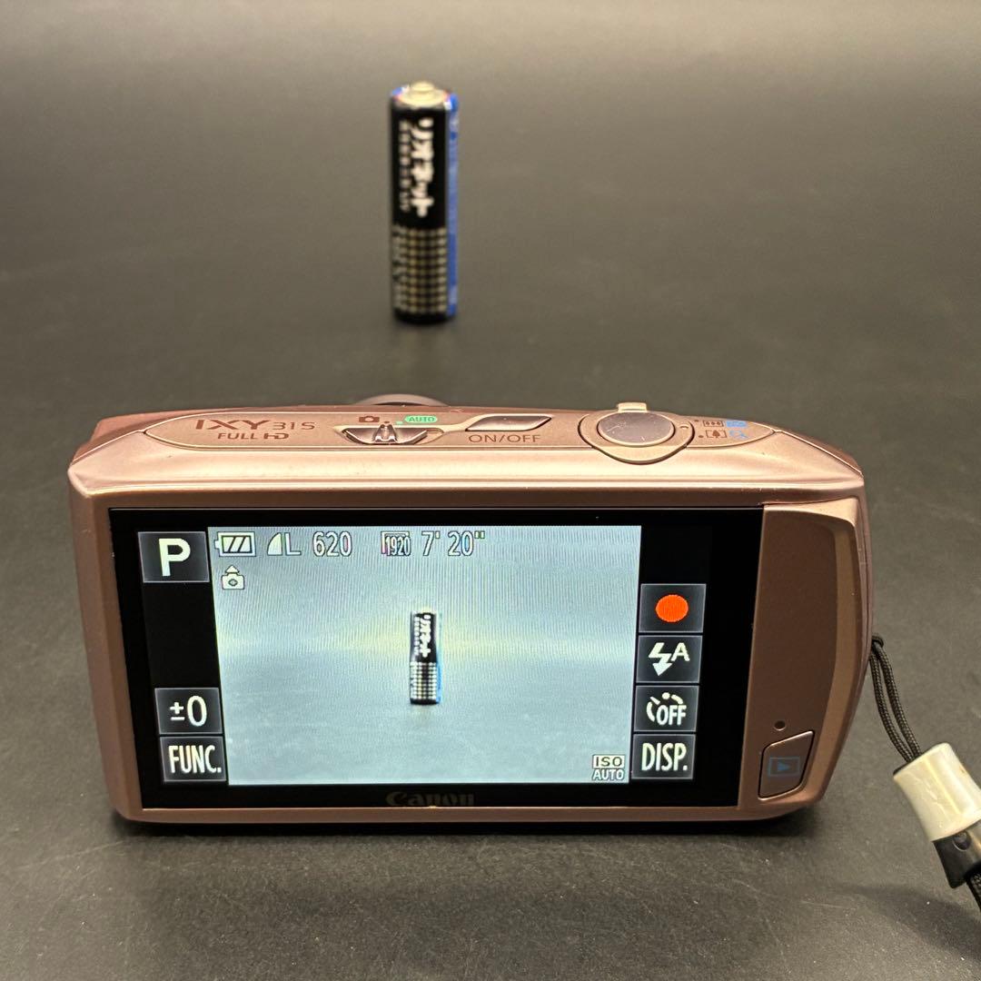 【動作確認済】Canon IXY 31S PK ピンク　デジカメ　ケース付
