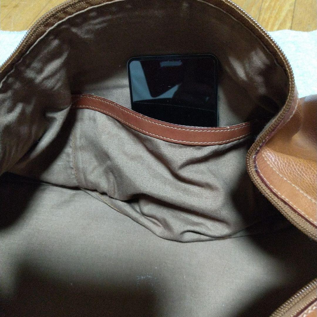 値下げ❗トラベルバッグ❗上品な茶色でかなり入ります＼(^o^)／　＼(^o^)／