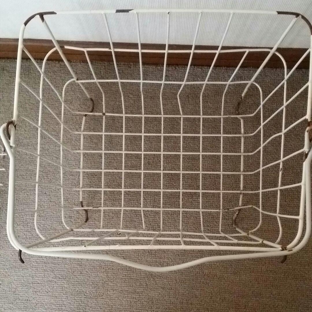 昭和レトロ　洗濯カゴ