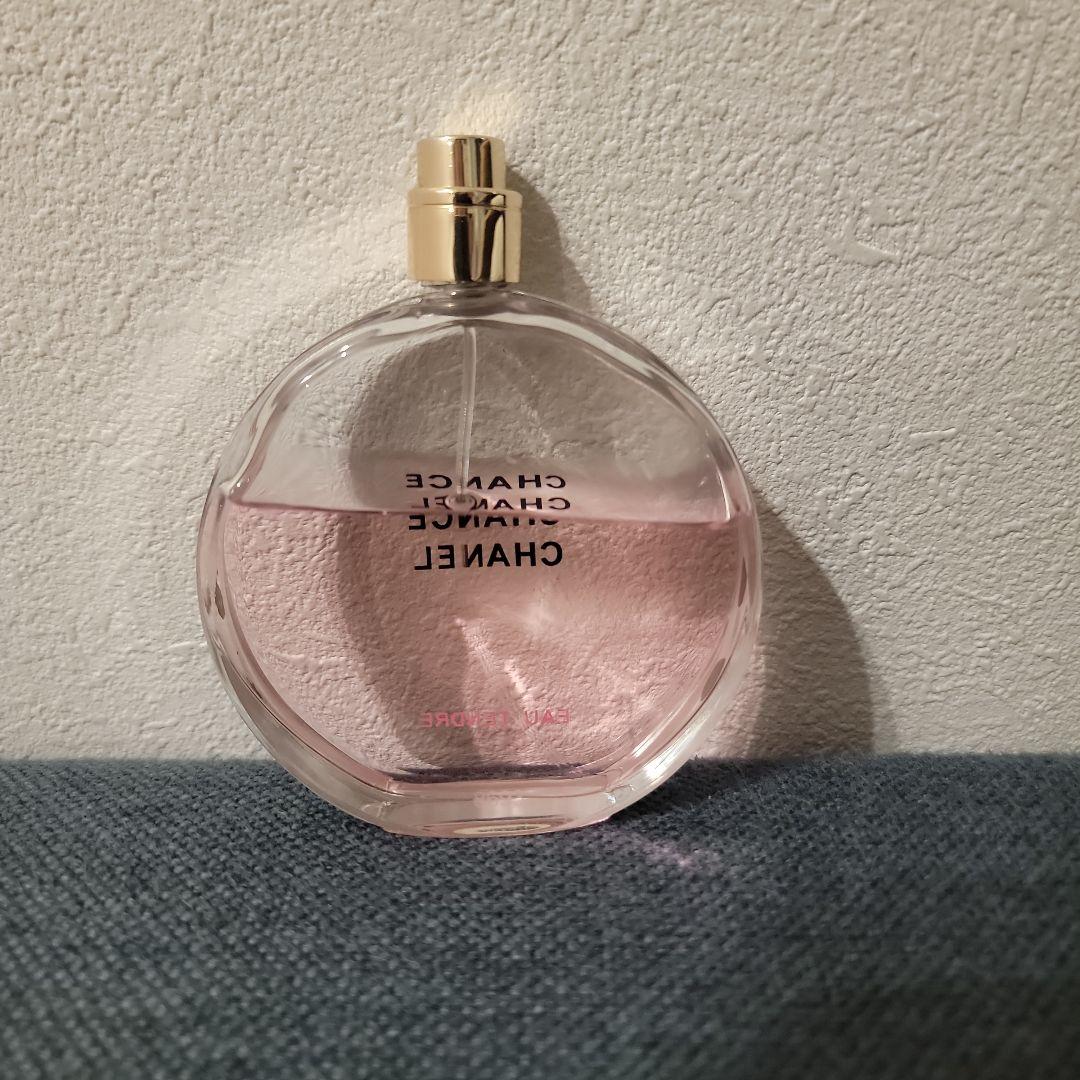 【CHANEL】値下げ応相談！CHANCE100ml　残6割　蓋なし
