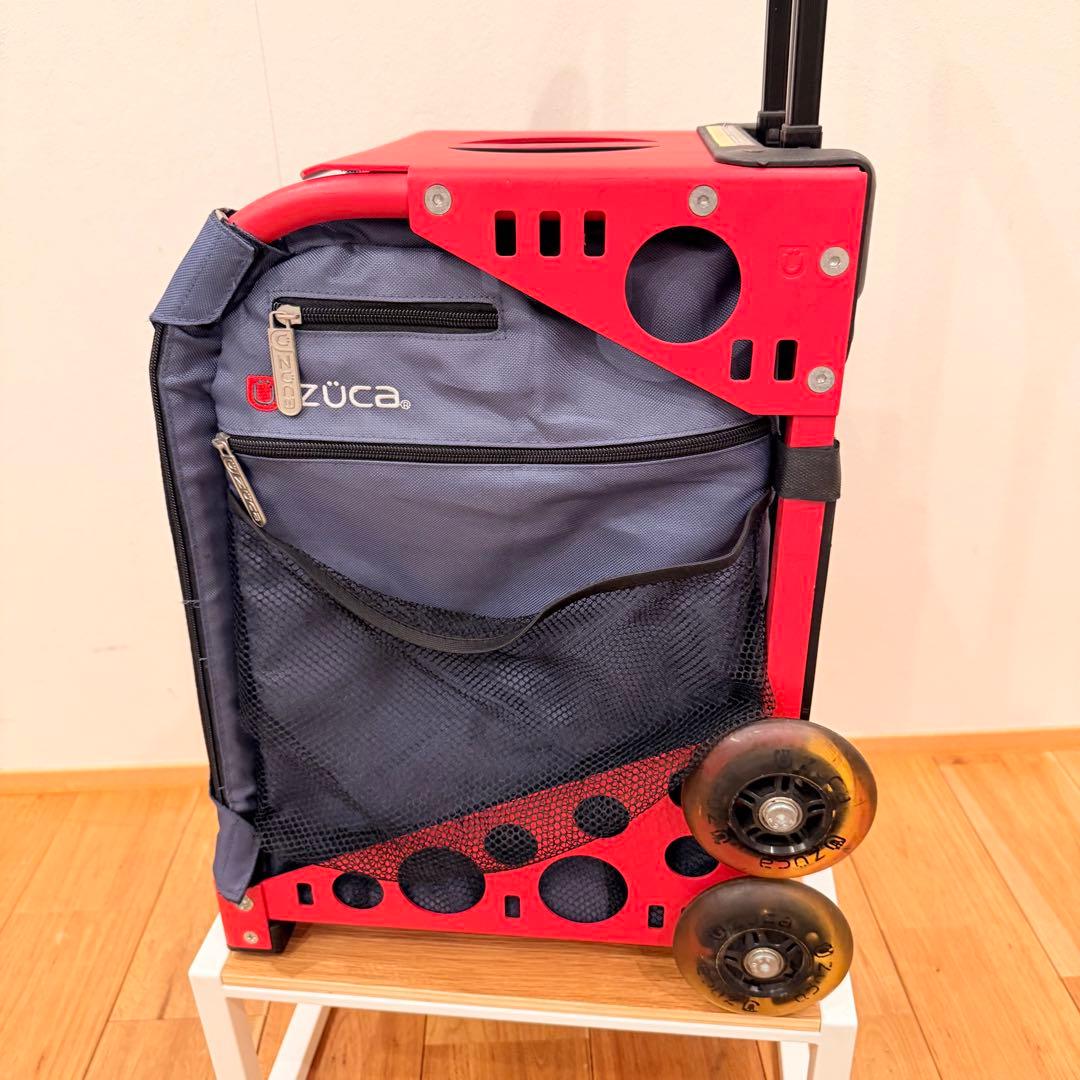 ZÜCA ズーカ キャリーカー 赤 紺 4輪 座れる アウトドア