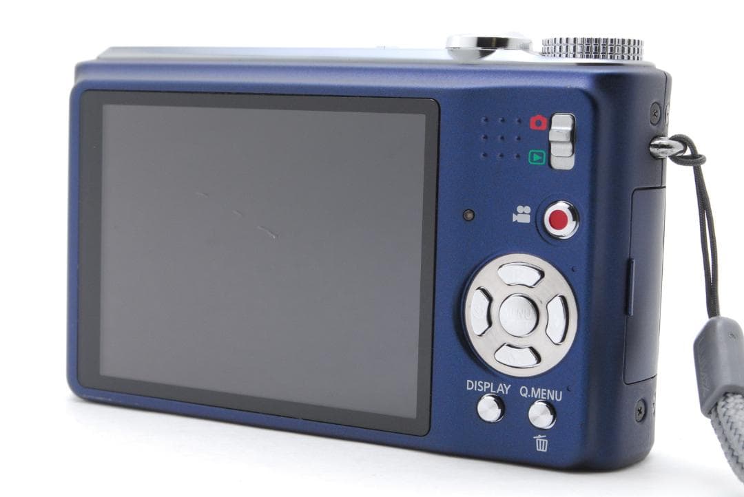 【ケース付】パナソニック Panasonic LUMIX DMC-TZ7 ブルー
