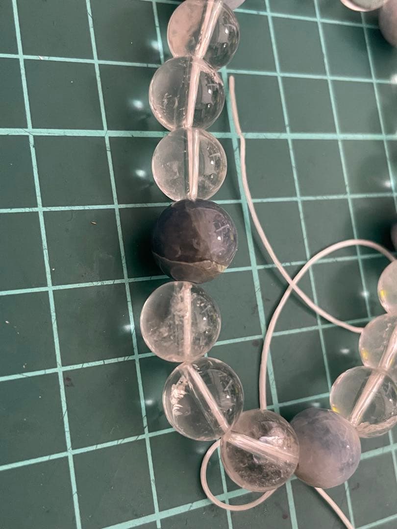 コン沢ブレスレット　翡翠