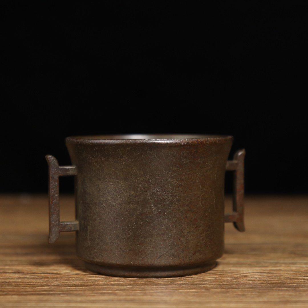 耳炉 香炉 銅器 香道具 装飾品 工芸品 美術品 置物