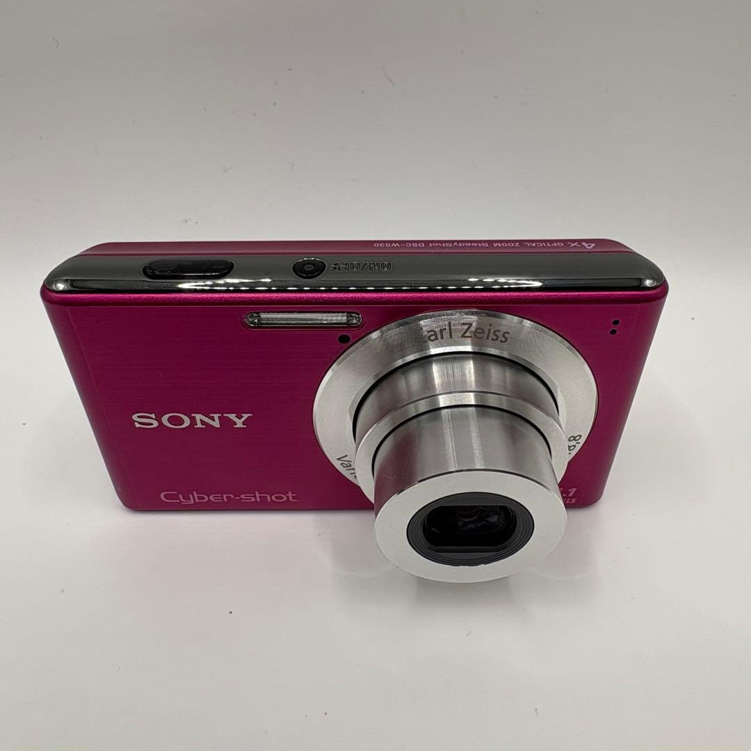 SONY Cyber Shot デジタルカメラ　極美品DSC-W530 ピンク