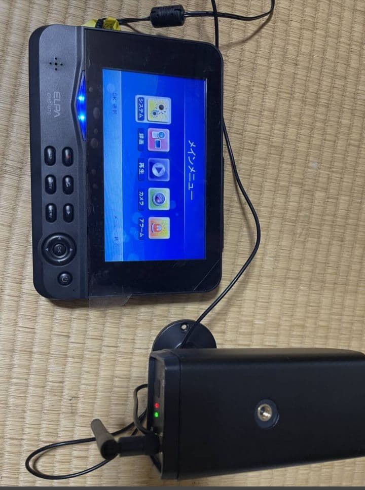 ワイヤレスカメラモニターセット ELPA CMS-7001