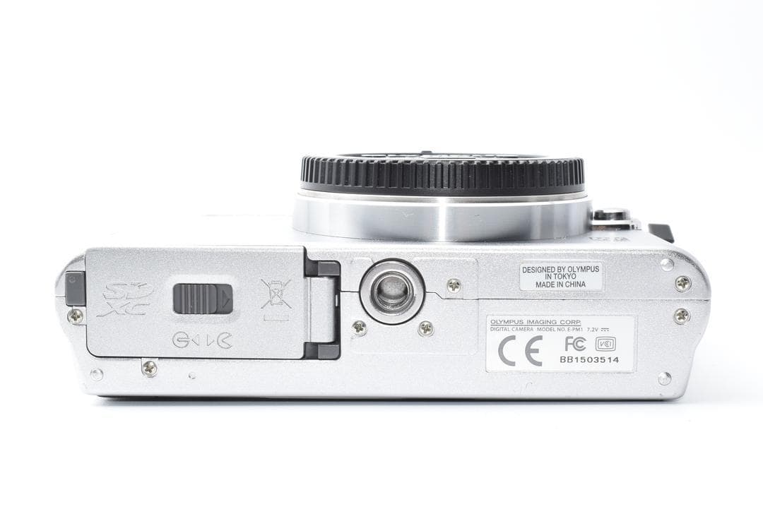 【バッテリーx2付】OLYMPUS PEN E-PM1 シルバー ボディ