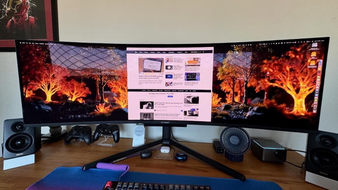 INNOCN 49インチ ウルトラワイドモニターモニター 144Hz