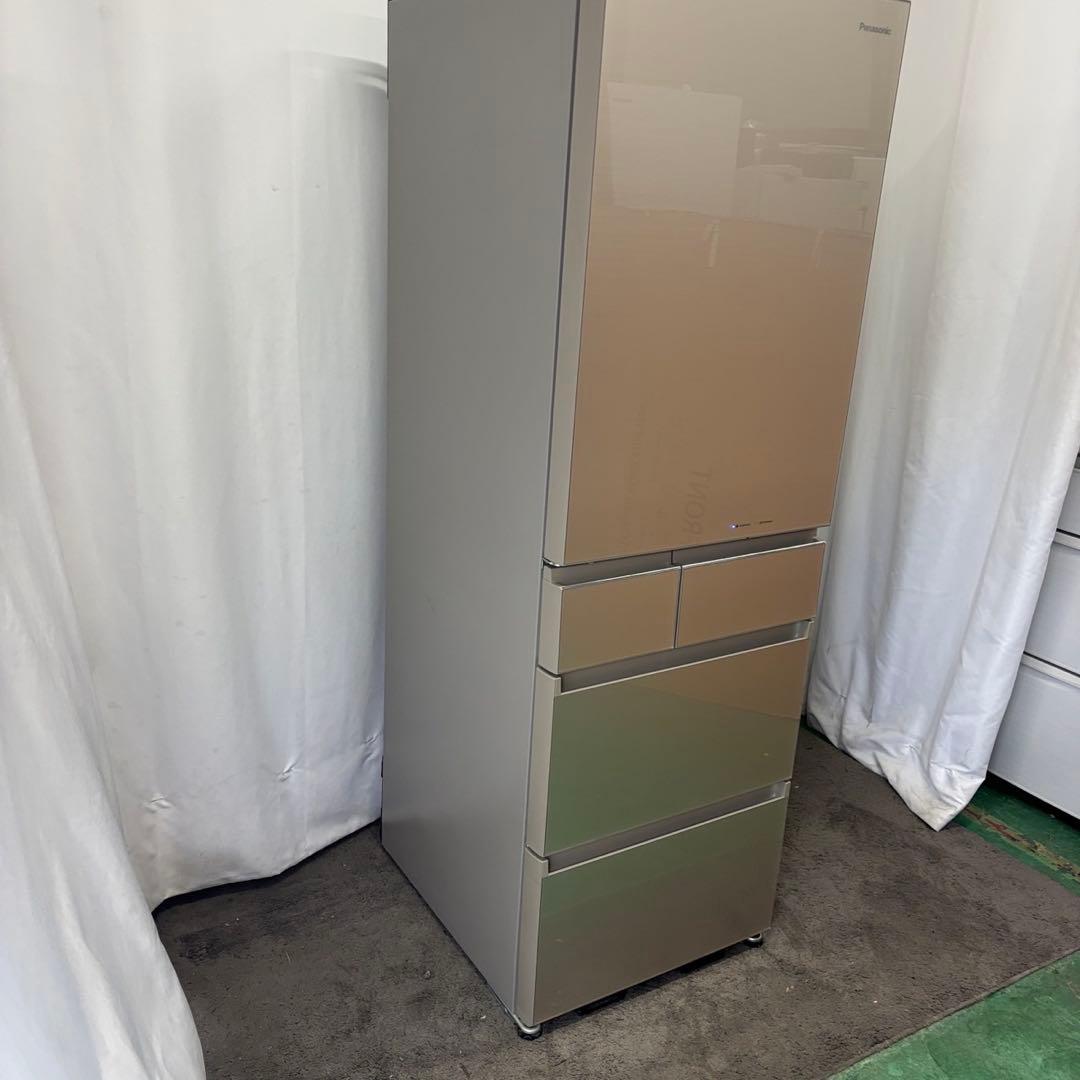 273　パナソニック　冷蔵庫　400ℓ-500ℓ　左開き　大型　設置無料　安い‼️