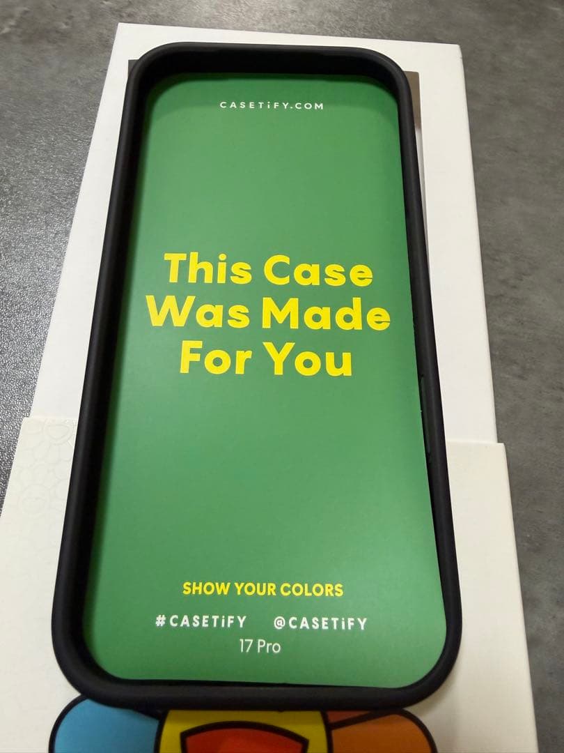 正規品 CASETiFY 村上隆 iPhone17promax スタンド付き