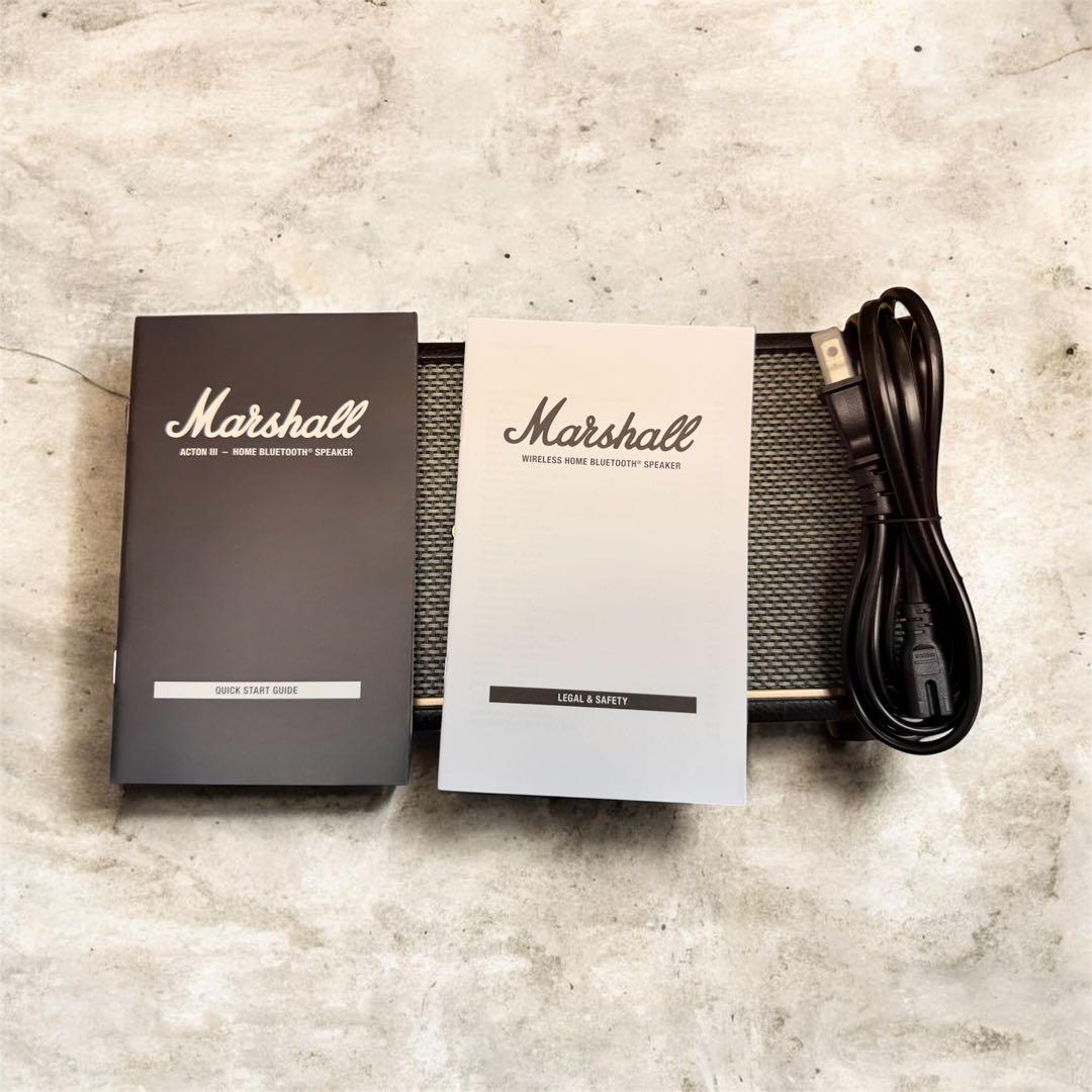 Marshall Acton III Bluetooth スピーカー 未使用品