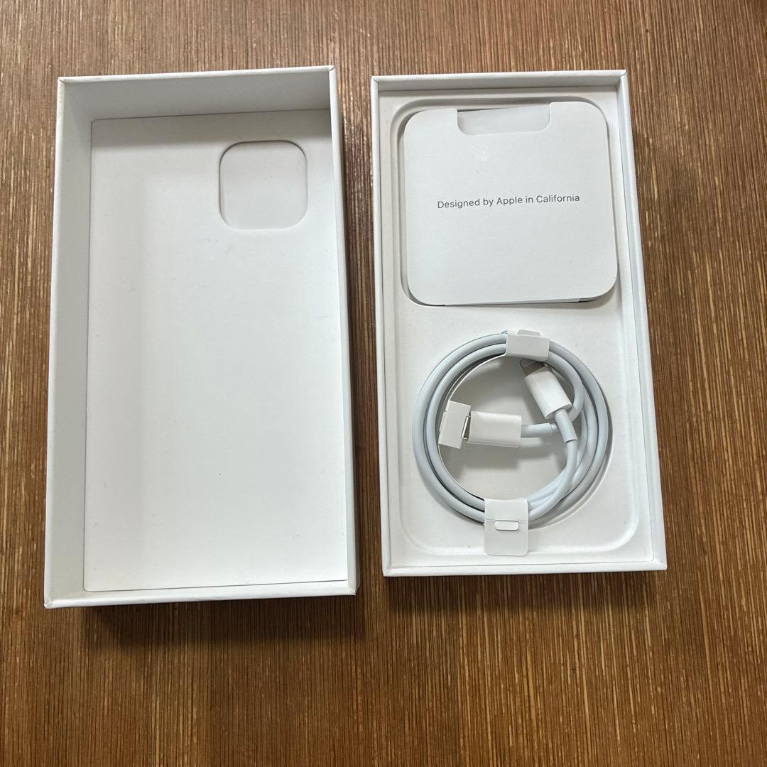 Apple iPhone 12 ブラック本体　充電ケーブル付き