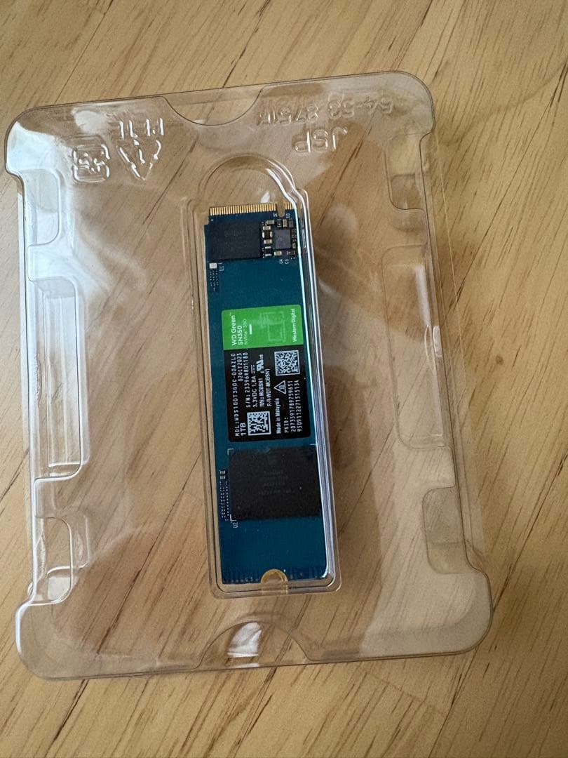 内蔵型SSD WD Green SN350 1TB NVMe SSD M.2 2280