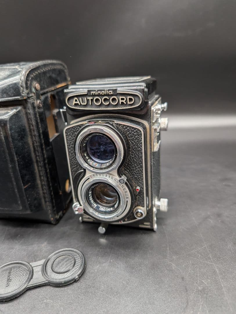 【美品】ミノルタ AUTOCORD 75mm f3.5 現状品