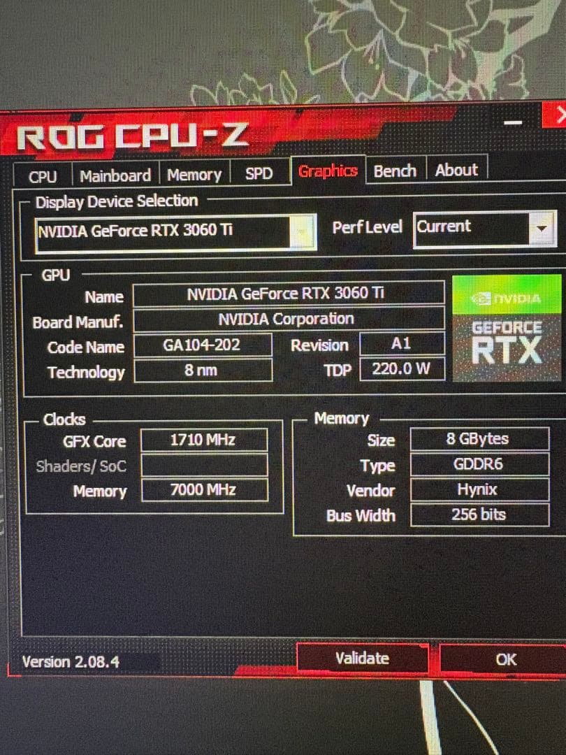 グラフィックボード・グラボ・ビデオカード GALAX GeForce RTX 3060 Ti 8GB GDDR6