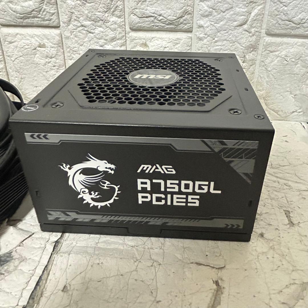MSI MAG A750GL PCIe5 750W 電源ユニット