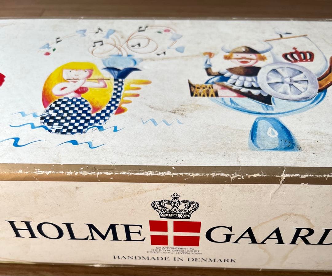 未使用 ホルムガード ビンテージ グラス ワイングラス　Holmegaard