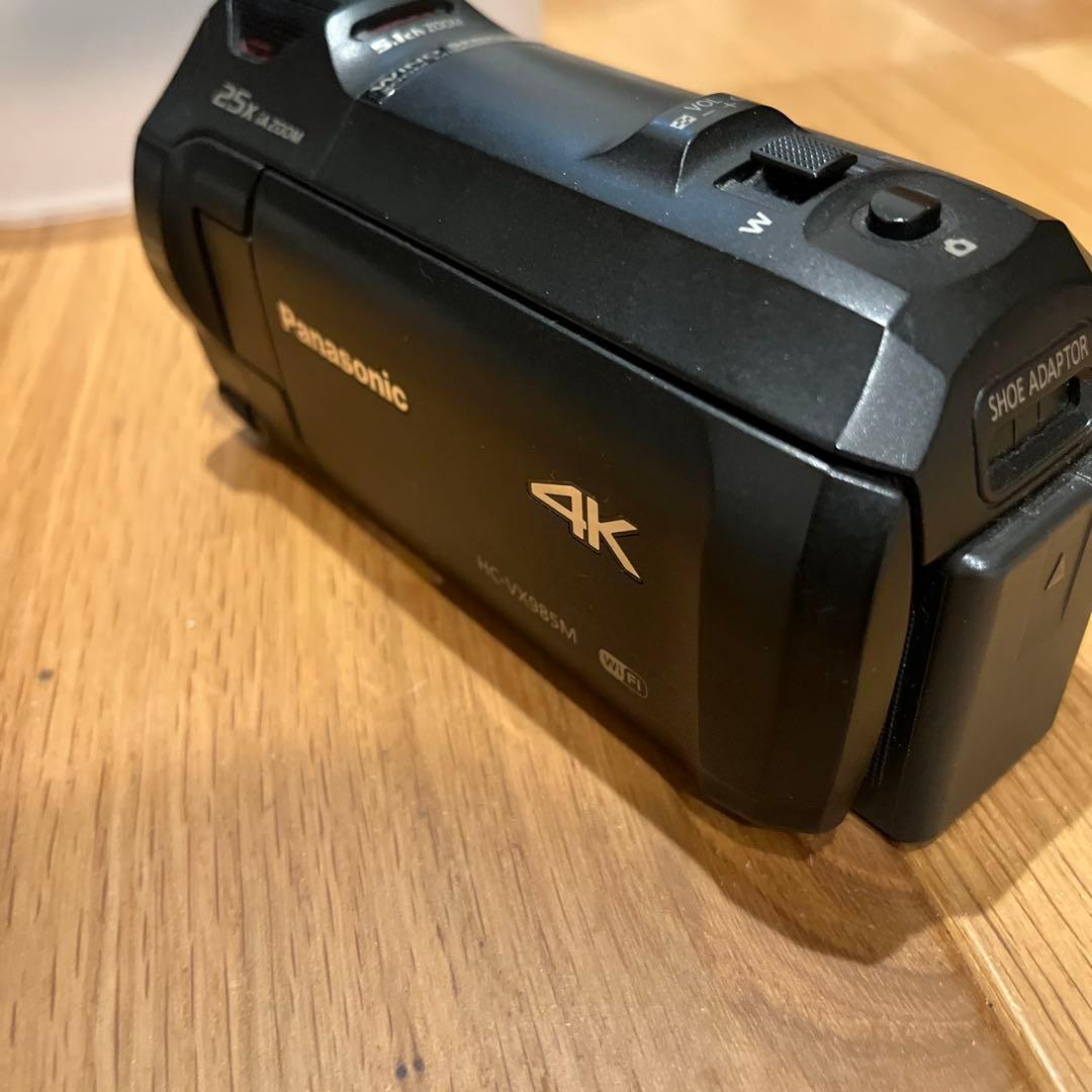 Panasonic HC-VX985M 4Kビデオカメラ Wi-Fi機能付