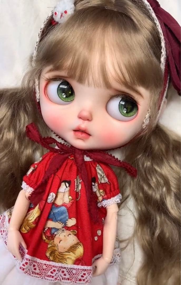 カスタムブライス 海外作家様 人形 困ったちゃん 仔兎のような かわいい 幼い