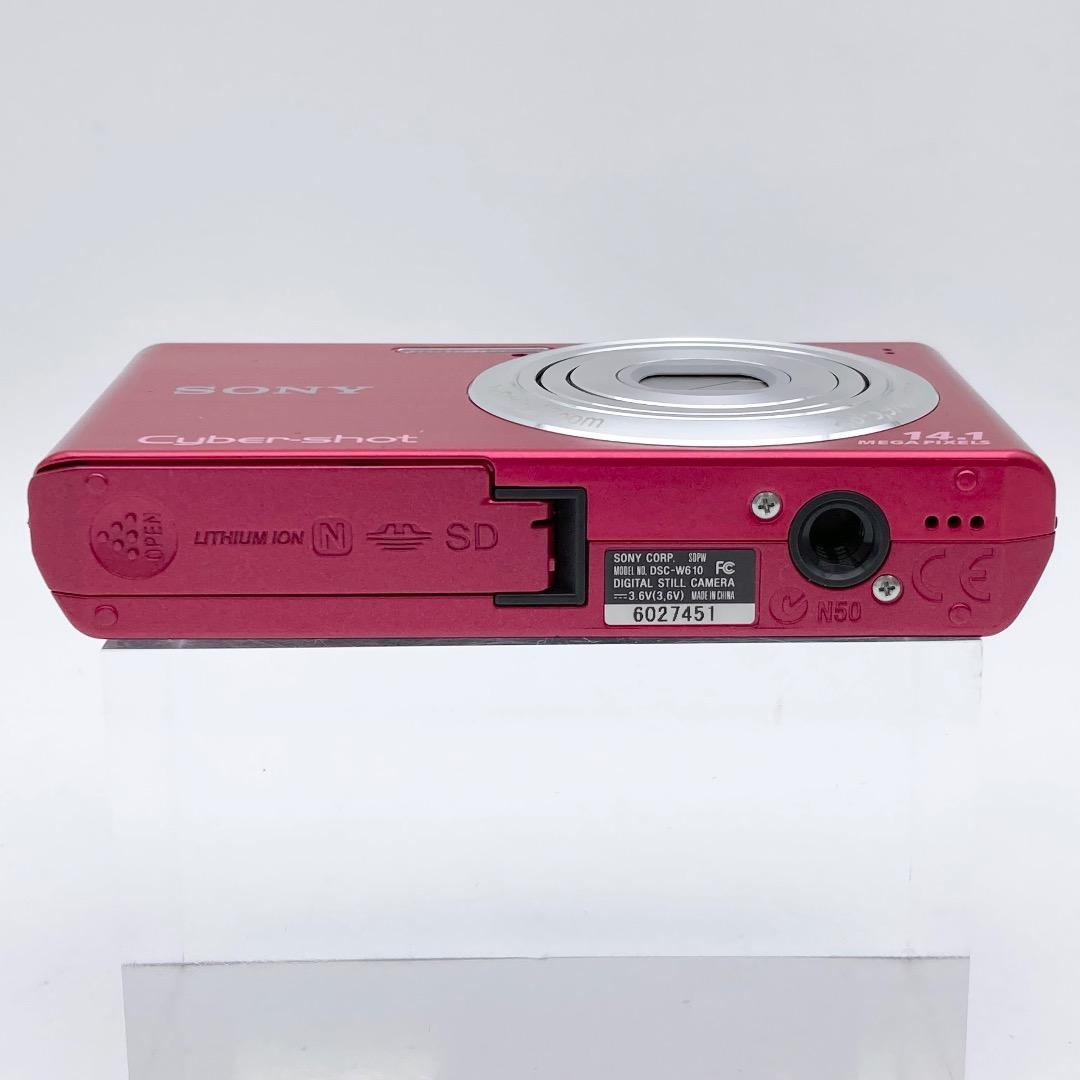 SONY ソニー サイバーショット デジタルカメラ DSC-W610 動作確認済