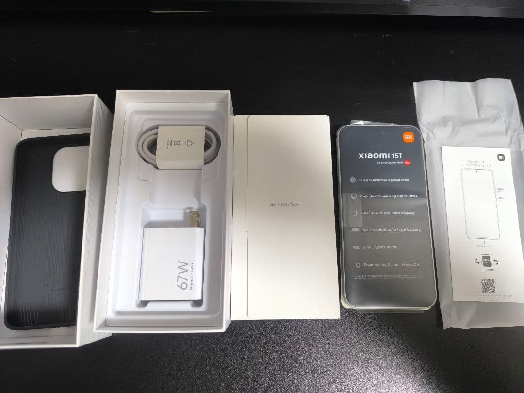 Xiaomi 15T 12GB RAM 256GB ROM 本体