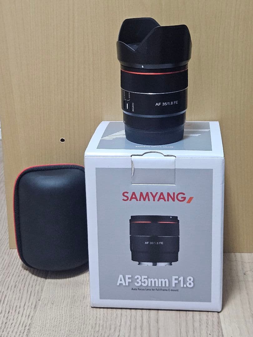 単焦点レンズ samyang AF 3.5 F1.8 FE ソニーEマウント