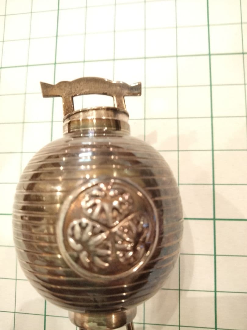 お雛様の飾、和骨董、ペアーセット、希少品シルバー、刻印有り塩胡椒いれ