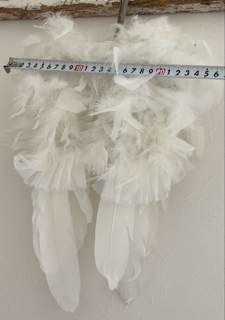 アンティーク雑貨 Pure White Angel Wings.
