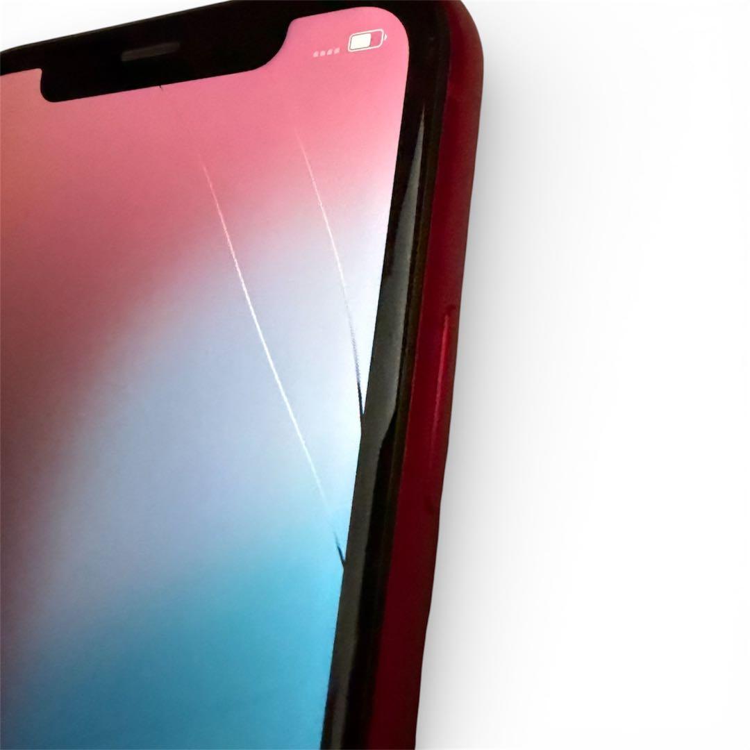 ジャンク品 iPhone XR 64GB タッチ不良 画面割れ FaceID不可
