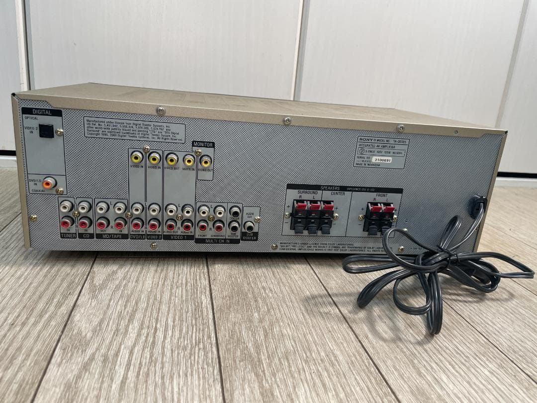 SONY ソニー TA-DE585 大出力 デジタルサラウンドAVアンプ