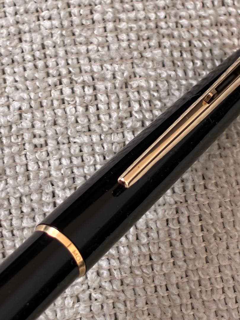 ◾️美品◾️MONT BLANC モンブラン◾️ハンマートリガー式ボールペン◾️黒/金