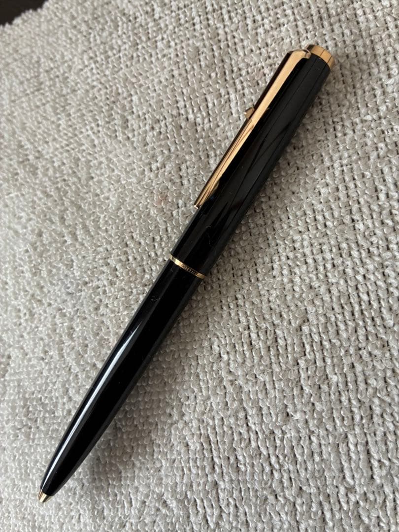 ◾️美品◾️MONT BLANC モンブラン◾️ハンマートリガー式ボールペン◾️黒/金