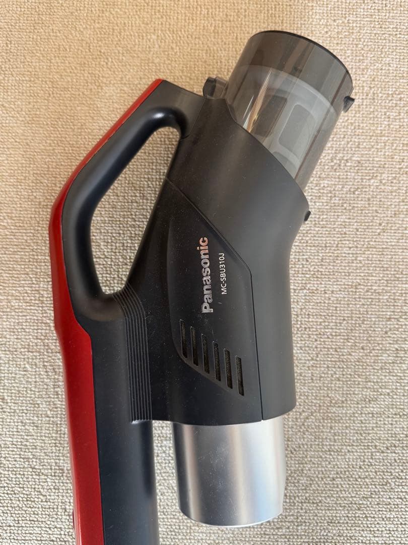 Panasonic スティッククリーナー MC-SBU310J レッド
