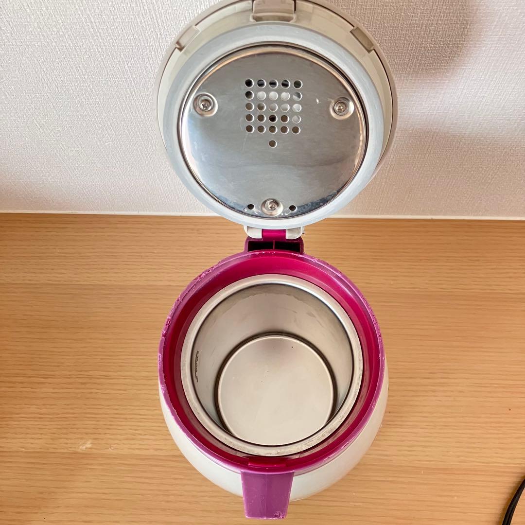 24V ポットくん　ホワイト系 湯沸かし保温機能付き