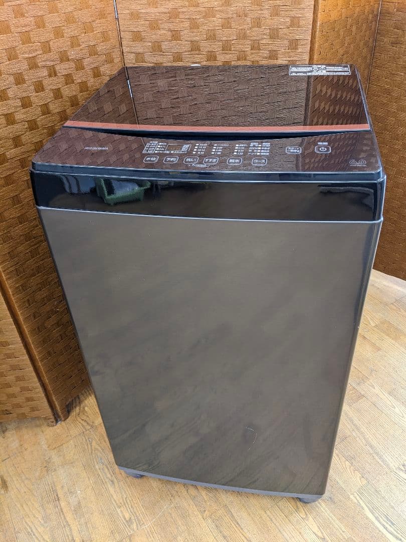 U060 洗濯機 6kg 2021年製 アイリスオーヤマ IAW-T603BL