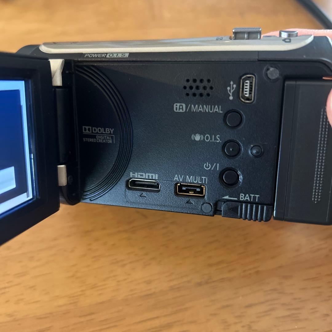 Panasonic ビデオカメラ　HDC-TM45携帯ケース付き