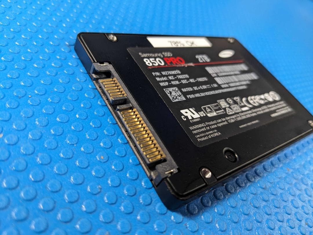 S*T様 Samsung SSD 850 PRO 2TB : 2048.4 GB