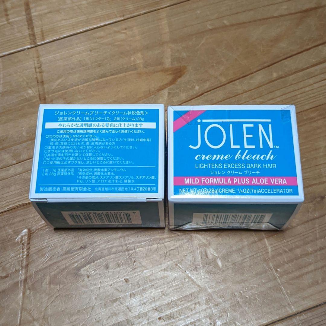 【新品未使用】ジョレンクリームブリーチ〈クリーム状脱色剤〉6箱セット