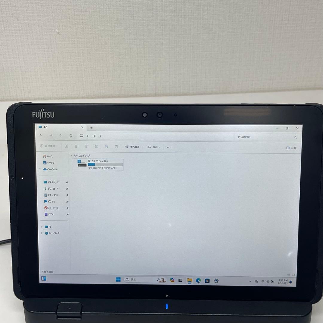 #416 富士通ARROWS Tab Q509/VB Celeron N4100