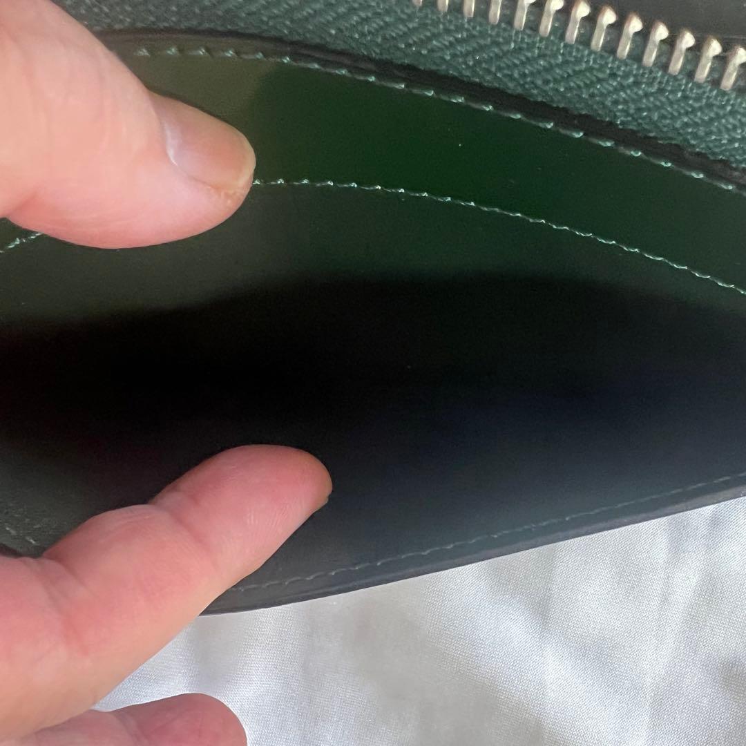 本馬革 ラウンドジップ 長財布 新品未使用