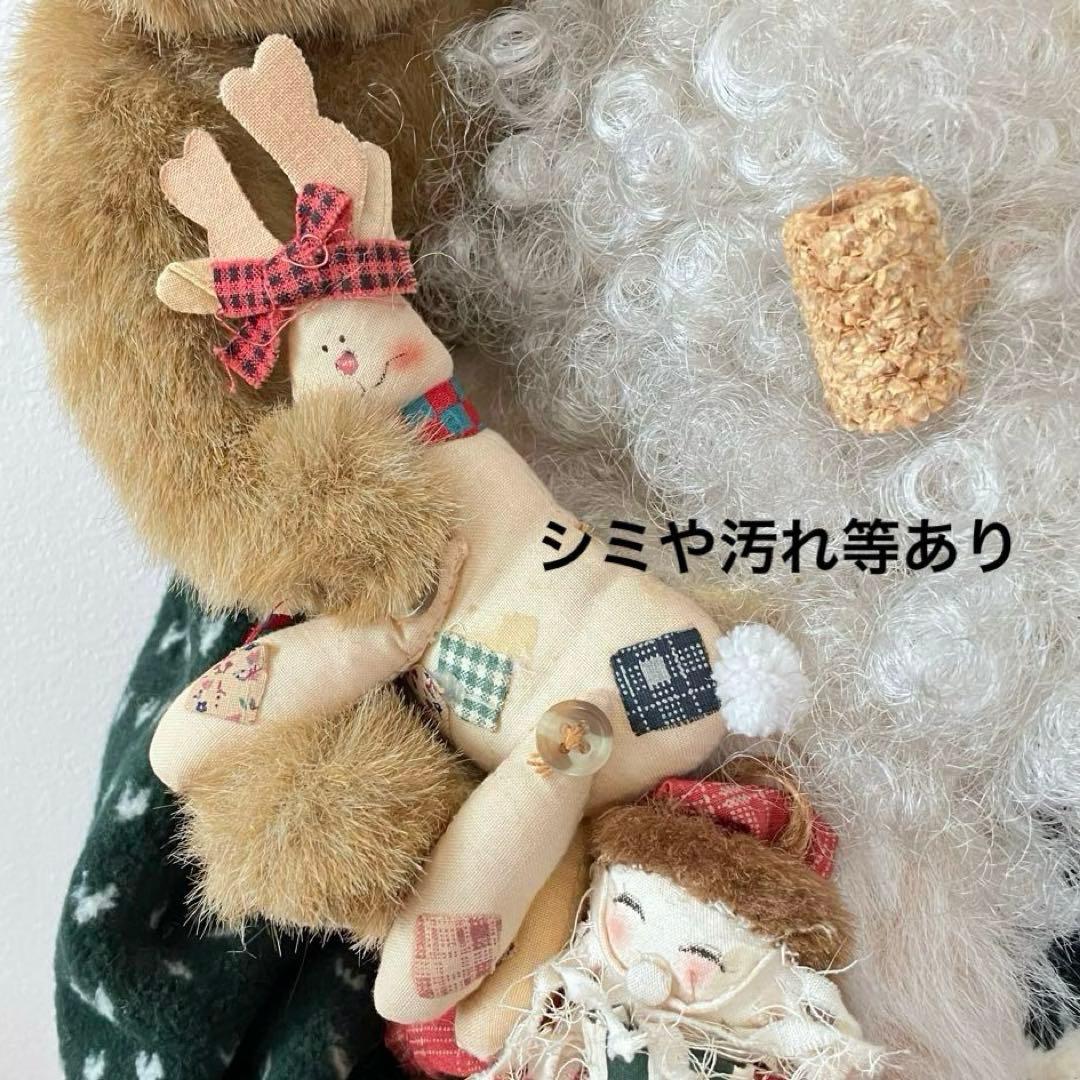 海外作家 ハンドメイド ヴィンテージ サンタクロース 人形