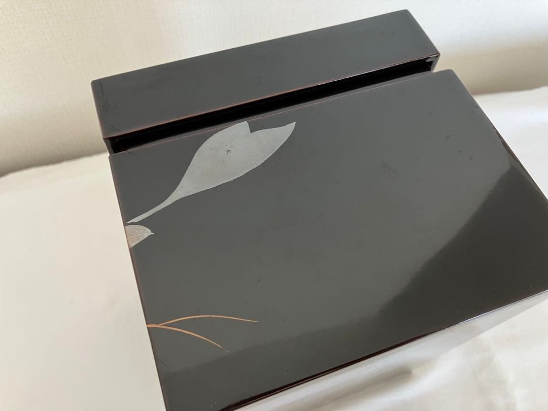 茶箱　野点　花点前　輪島塗　蒔絵　茶道具