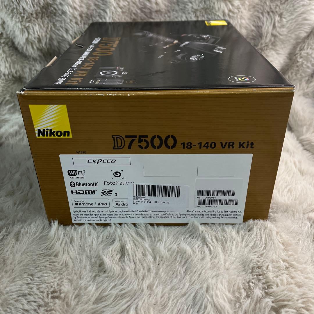 Nikon D7500 18-140VR レンズキット D7500 18-140