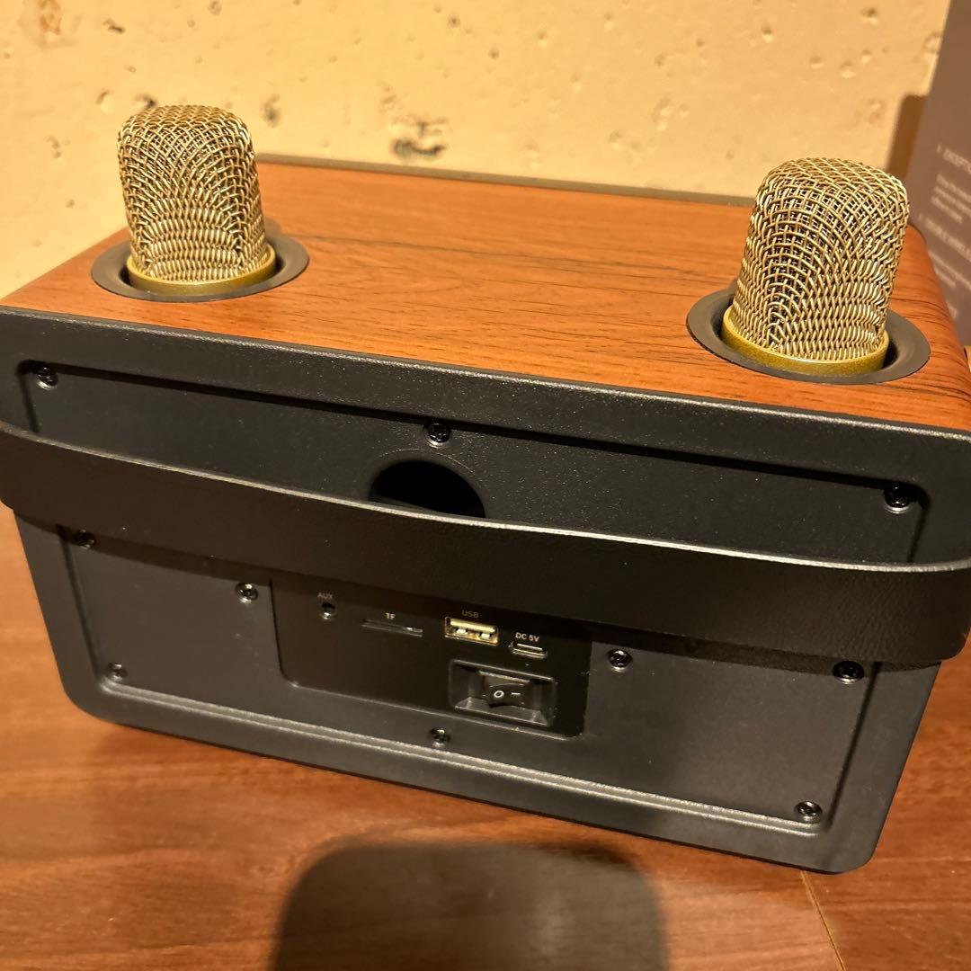 ワイヤレススピーカー　Bluetooth カラオケ　キャンプ　ミュージック　音楽