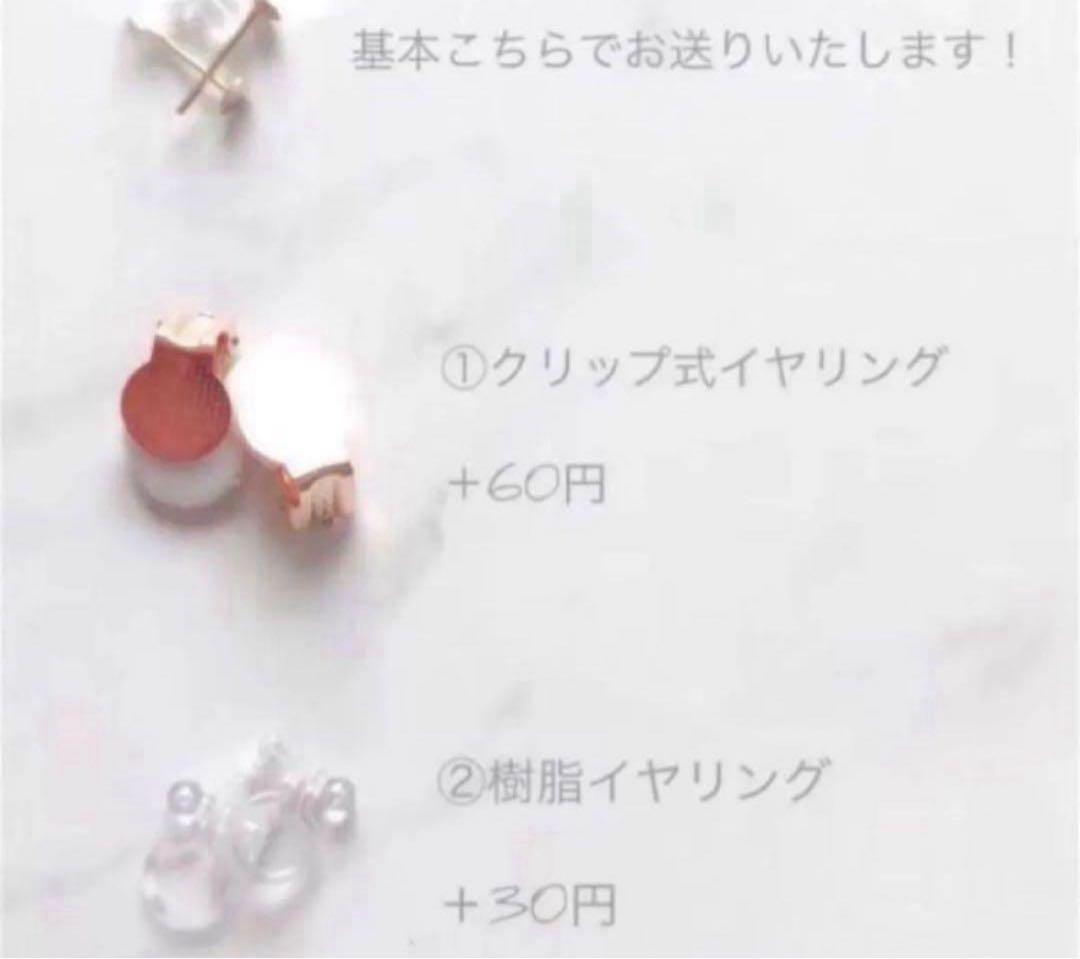 ビジュー　ピアス　ハンドメイド　イヤリング変更可