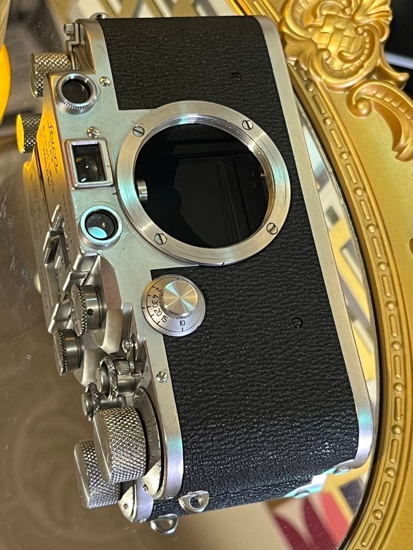 希少 1941年製 Leica IIIc 段付き シャークスキン エルマー付