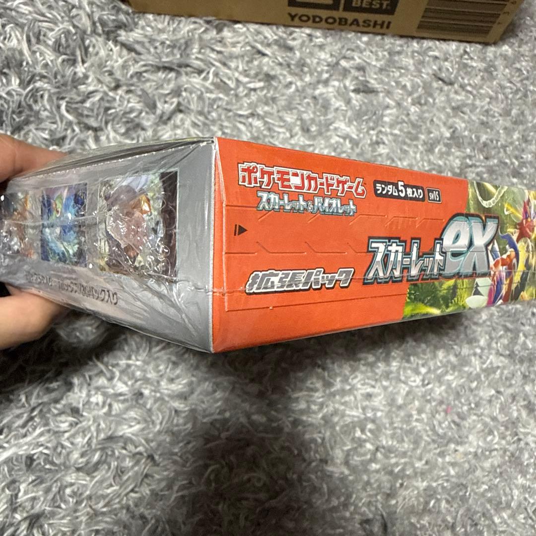 ポケモンカード スカーレットex シュリンク付き 新品未開封 ボックス
